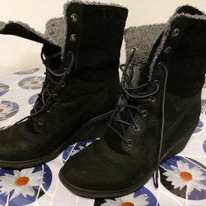 Timberland wedge boots